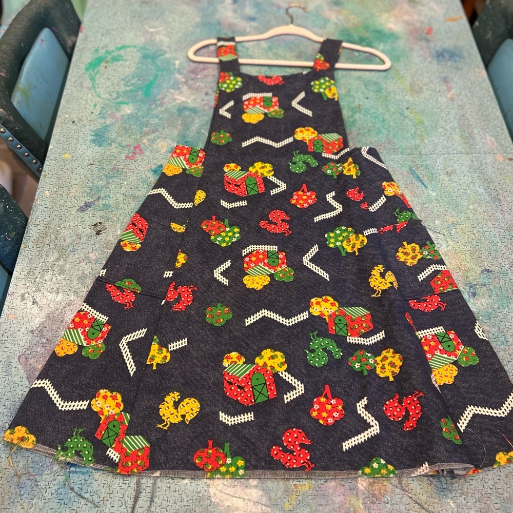 70s Barnyard Dress - Picture 6 of 15